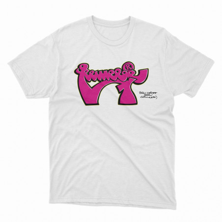 Camiseta blanca con diseño del escritor de graffiti Remebe