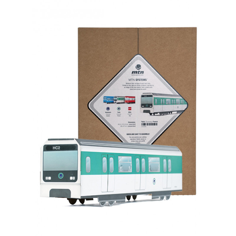 Maqueta MTN System: Metro de París