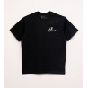 Camiseta negra Muelle, parte delantera