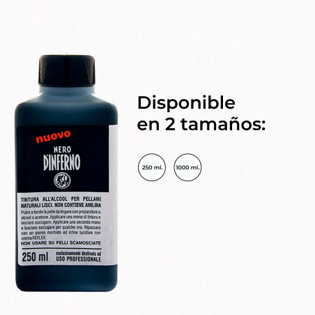 Tinta Nero D’Inferno Negra – 250 ml / 1000 ml
