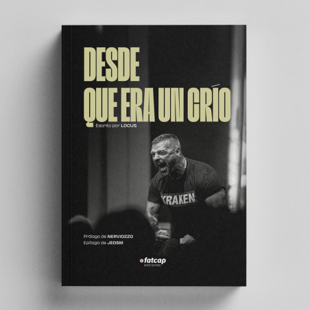 Portada del libro de rap Desde que era un crío (Locus Duo Kie)