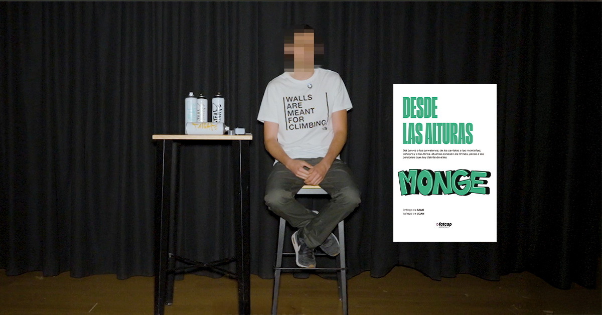 Monge habla de su libro de graffiti: Desde las alturas
