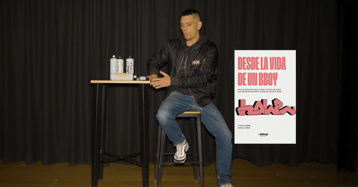 Desde la vida de un BBOY. El libro de graffiti y breakdance de Holer AMX