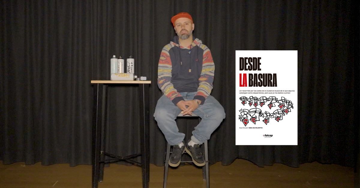 Oba es Muerto presenta su libro Desde la basura