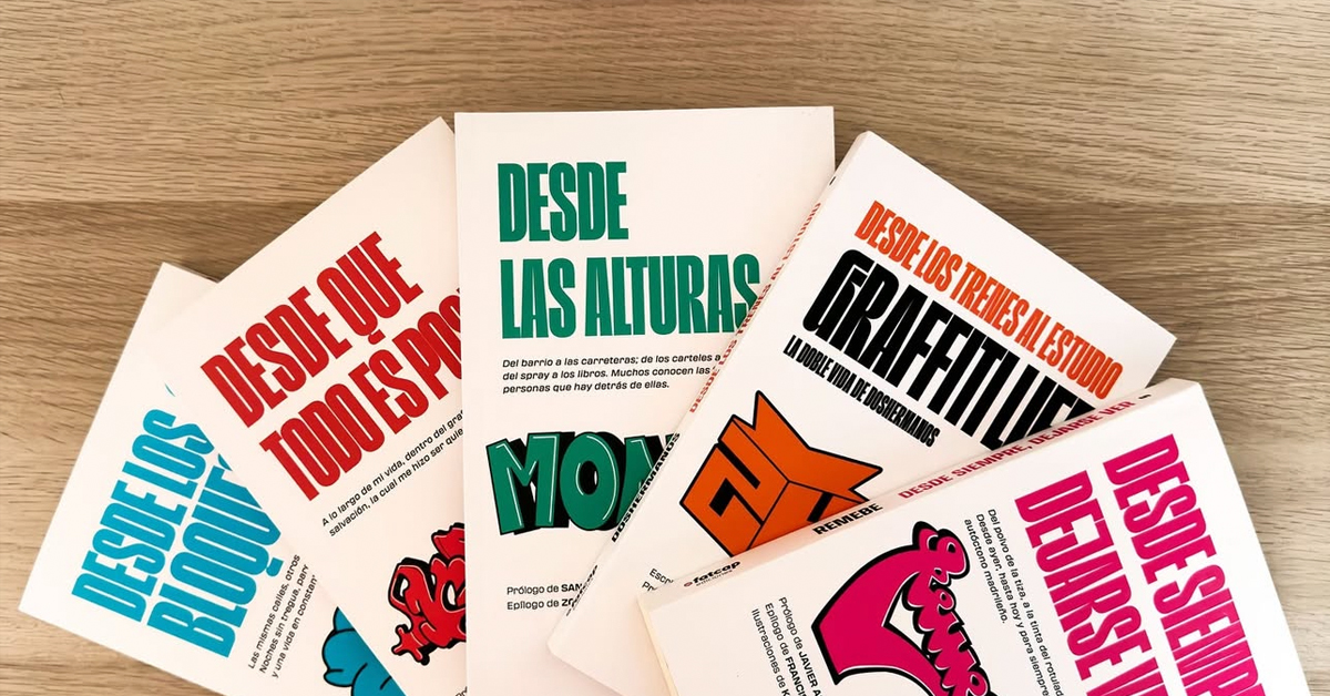 Dónde encontrar libros de graffiti en España