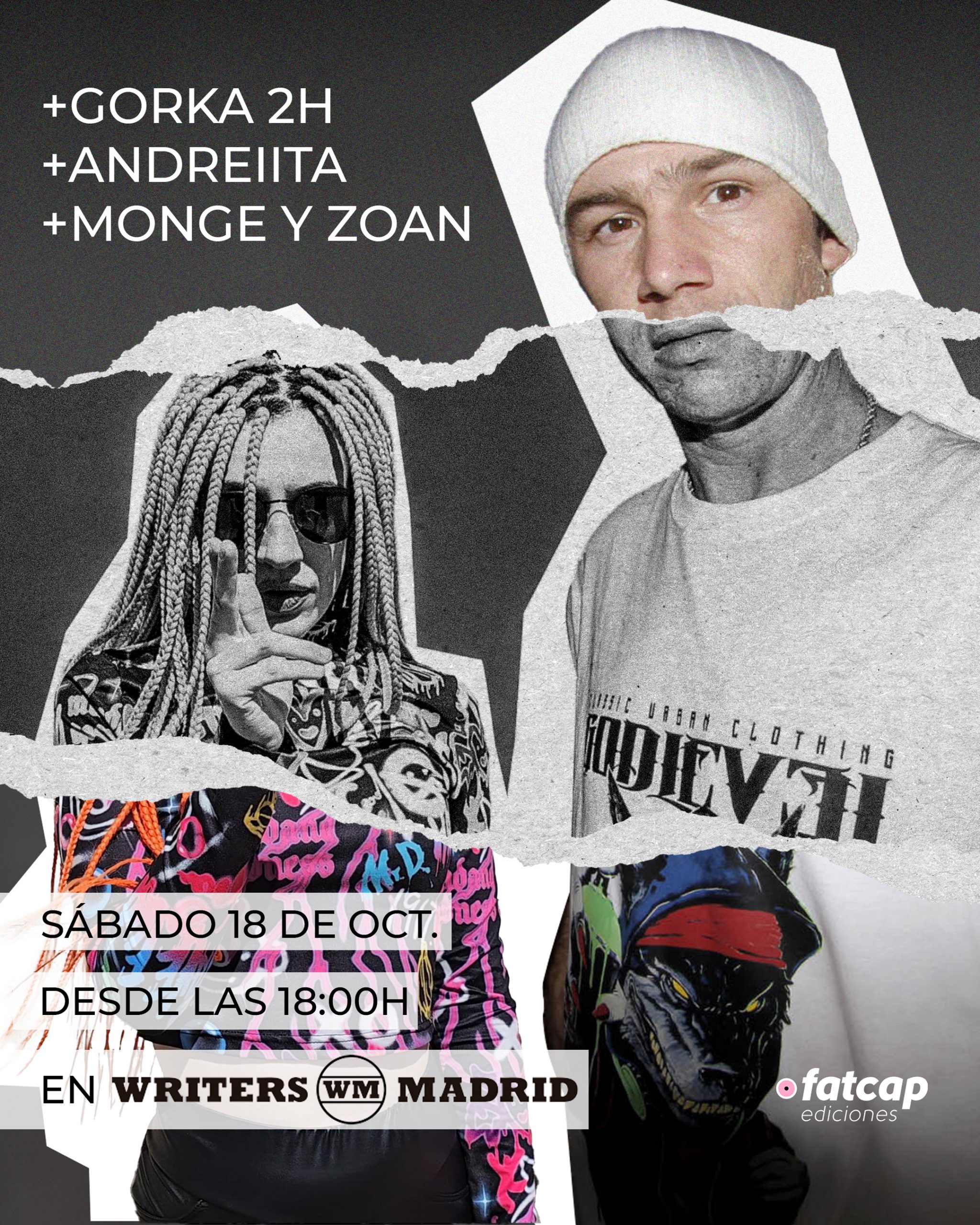 Showcase y firma de libros en Writers Madrid